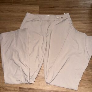 Calvin Klein Tan Wide Leg Pants
